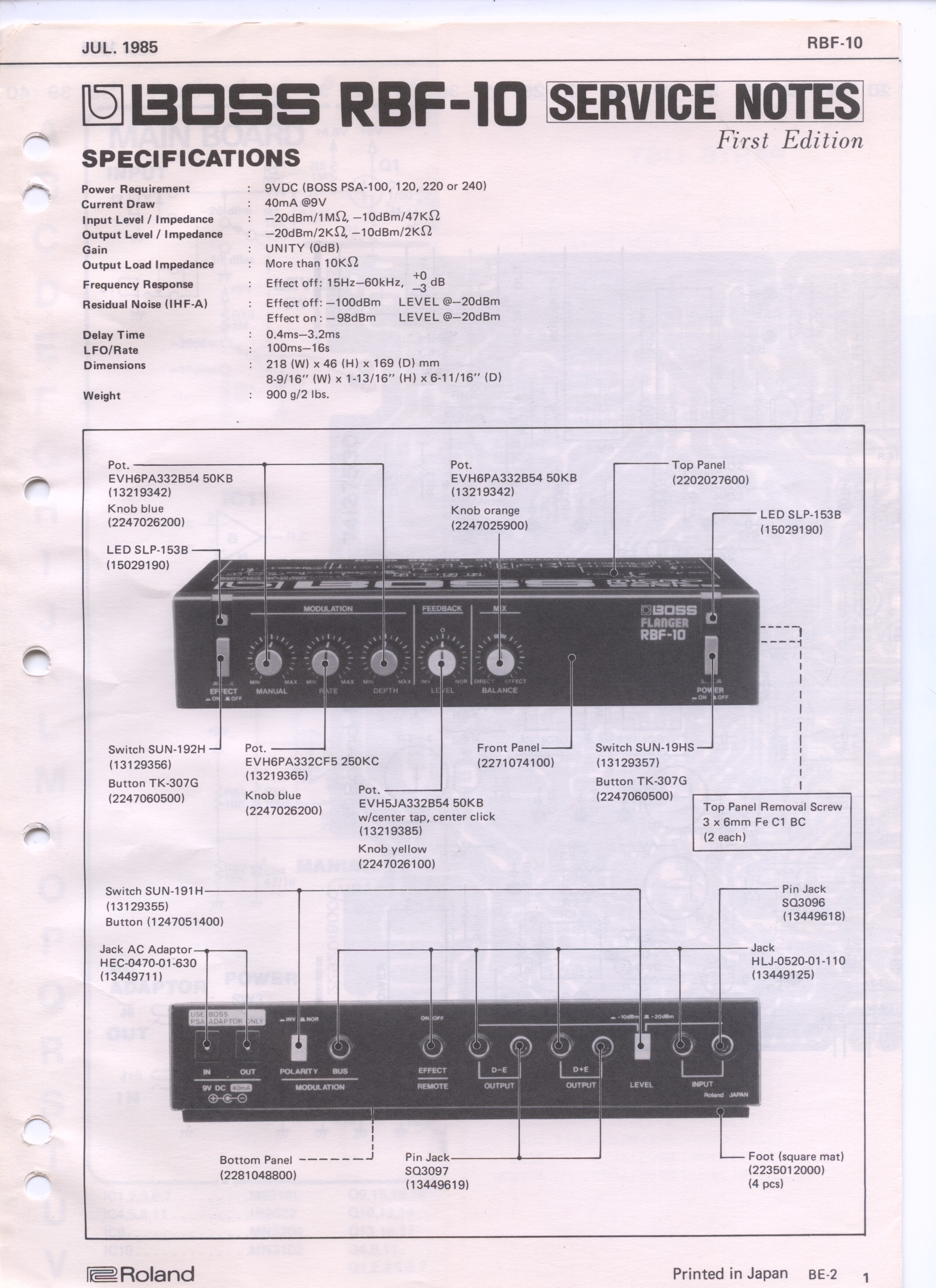rbf10 Front Only ...